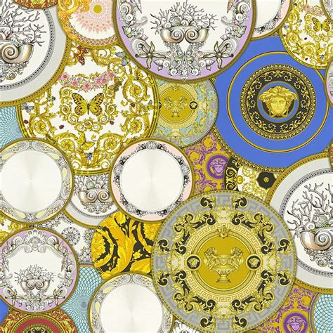 versace plate wallpaper